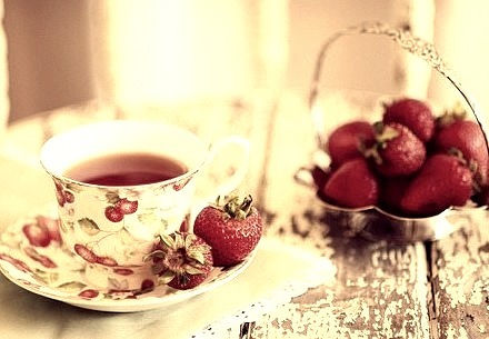Strawberry, Tea